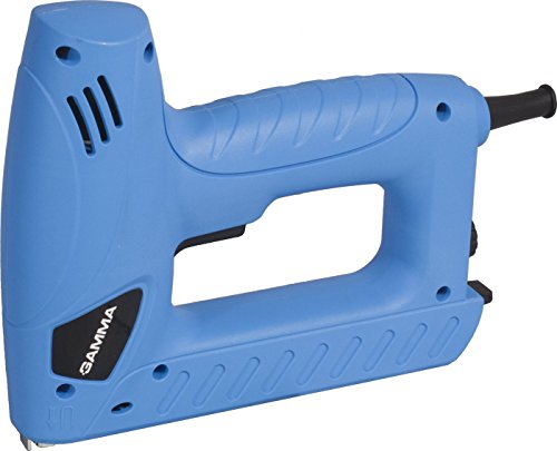 Grampeador Pinador Elétrico 220V Gamma Ferramentas Azul G1960/BR2