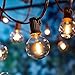 Lichterkette Außen, OxyLED 9 Meter LED Lichterkette Glühbirnen 26 LED Birnen Lichterkette Garten Wasserdichte für Weihnachten Hochzeit Party Aussen Dekoration Warmweiß