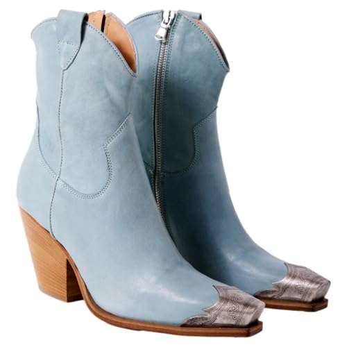 Free People Women's Brayden Western Boot, Swim Team