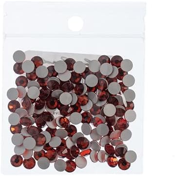 144 Pieces SS20 Preciosa Maxima Czech Crystal Flat Back 438 11 615, Rhinestones for Crafts, Red Velvet