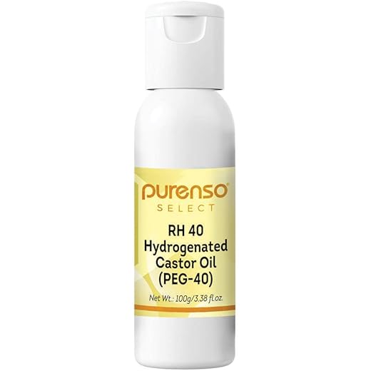 Purenso RH 40 Castor Oil 100g