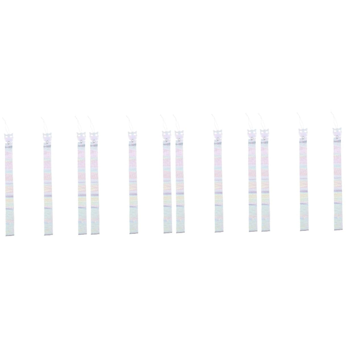 ifundom 4 Set Cintura Repellente per Uccelli Gufo Nastro Repellente per Uccelli da Esterno Nastro Riflettente Grackles Nastro Repellente per Uccelli Nastro Riflettente 3 Pezzi*4