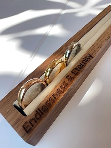 ENDLESSNESS & ETERNITY 14K Gold 4MM Wedding Band for Men Women Simple Plain Dome Style Couple Ring Statement ring3