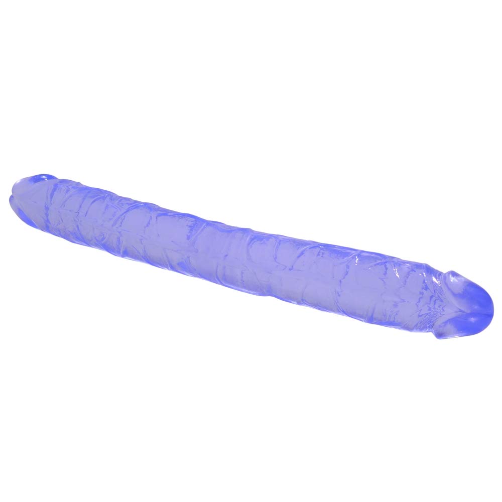 Dildo doppio da 39 cm,realistico a doppia estremità in gelatina,realistico lesbico,Dong flessibile per pene super lungo, Giocattoli per adulti per dildo anale per masturbazione femminile vaginale
