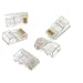 Produktbild Fliyeong  RJ12 6P6C Netzwerk Modular Kunststoff Ethernet Kabel Draht Adapter Stecker für Flachbandkabel 20 STK. Stilvoll