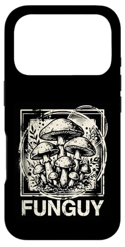 Fungi Fun Guy Splter Mycologist �L�m�R �n���e�B���O �ʔ��� �X�}�z�P�[�X iPhone 17 Pro �p