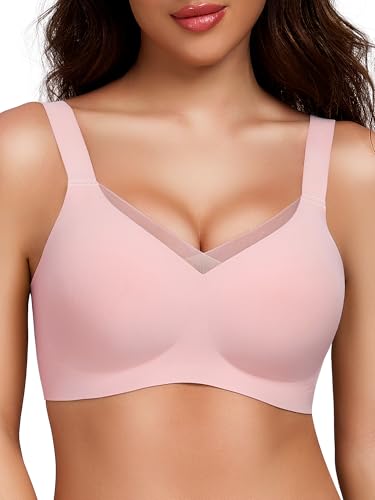 Image of Gailife Crossover Bras for Women No Underwire Wireless Bralettes Seamless Supportive T Shirt Everyday Bras