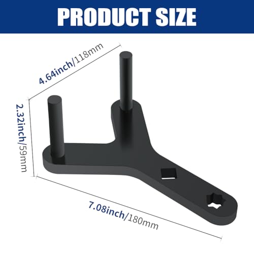 Image of New Lower Control Arm Prying Tool Control Arm Bushing Tool Susp-ension Specialty Bushing Tools Lower Ball Joint Pry Work with a 1 /2 inch Drive Extension Breaker Bar (Color:Black)