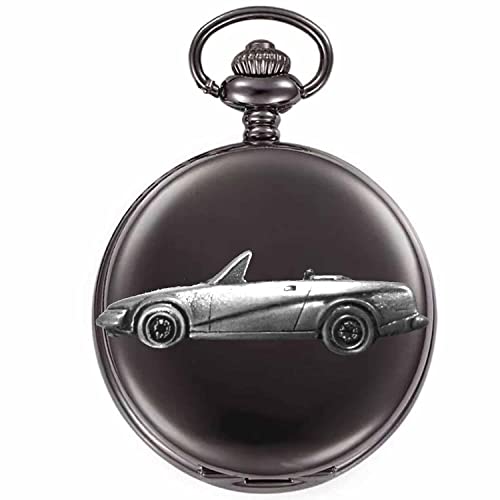 Montre gousset avec effet Pewter TR7 et boîtier en métal poli de prestige