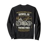 Photo Gallery roswell ga usa retro stile invecchiato design moto felpa Photo Gallery roswell ga usa retro stile invecchiato design moto felpa