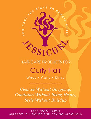 Jessicurl, Aloeba Daily Conditioner For Curly Hair, Citrus Lavender, 16 Fl Oz. Leave In Conditioner And Hair Detangler For Fine Hair #TOP3