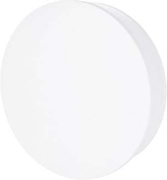 Repa Market 4" inch Round White Plastic Air Vent Diffuser HVAC Duct Air Intake and Exhaust Circular Vent Cover - Adjustable Vent for Home - Wall Airflow Diffuser - Round Ceiling Diffuser - AC Vent