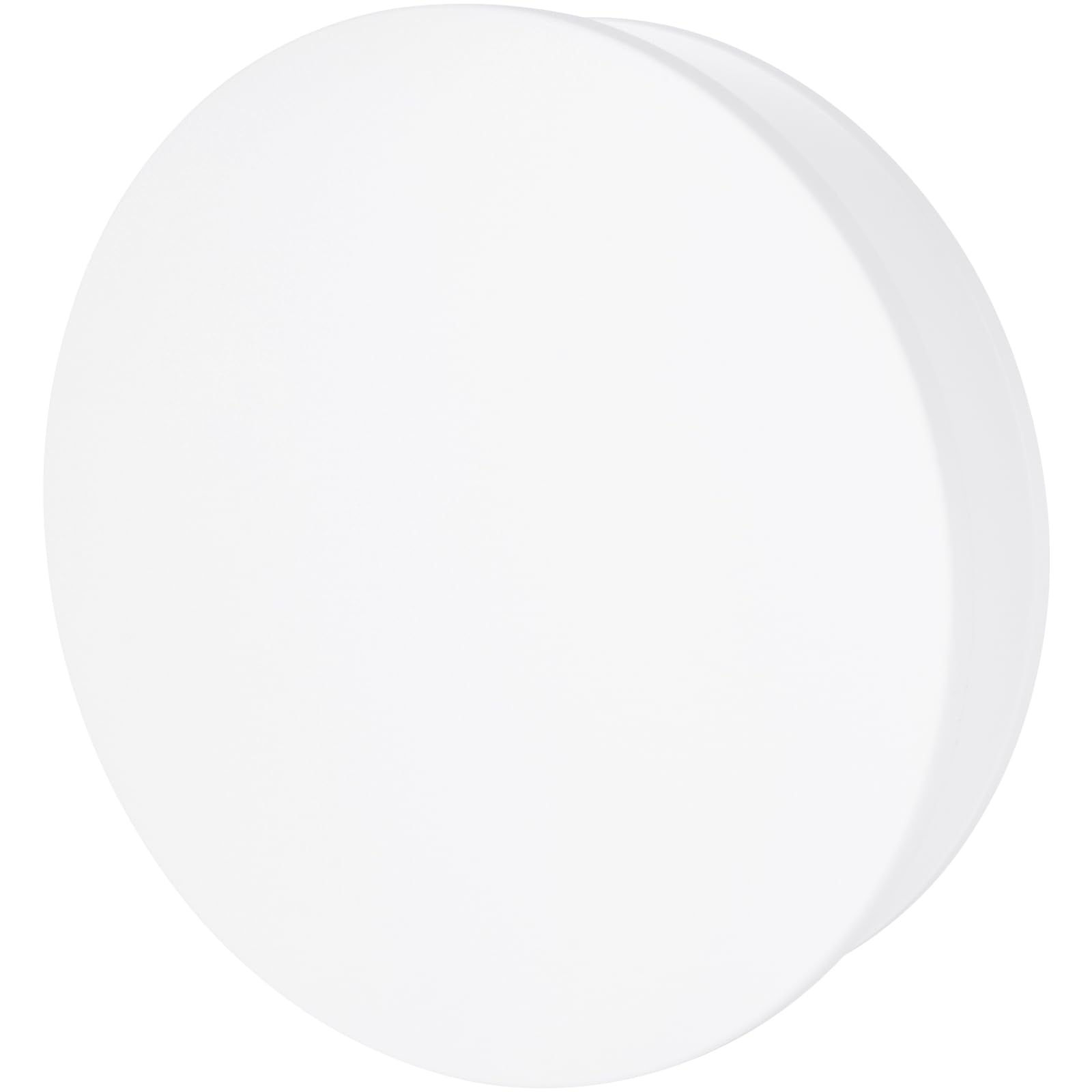 Repa Market 100 mm / 4 inch White Plastic Air Vent Diffuser - HVAC Duct Air Intake and Exhaust Circular Vent Cover - Adjustable Vent for Home - Wall & Ceiling Airflow Diffuser - AC Closable Vent Cover