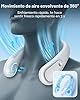 Ventilador de Cuello Portátil Ventilador Portatil Silencioso Sin Aspas con Flujo de Aire de 360° 3 Velocidades Ajustables y Recargable por USB Ideal para Viajes Adecuado Regalo Playa Ventos Running #1