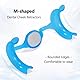 Dental Wange Retractor mit Spiegel, M Form Mundöffner für Zähne Whitening & Reparatur, Oral Orthodontik, Lippenschutz Zahnarzt Zubehör, 10 Stück