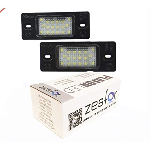 ZesfOr LED License Plate Lights for Volkswagen Tiguan (2007-2013)