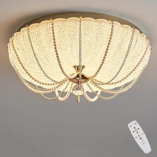 Plafonnier LED dimmable télécommande pour régler l'éclairage trop vif du salon
