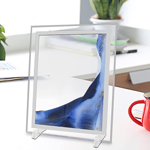 Imagens de arte de areia, pintura de arte de areia em movimento dinâmico 3D | Moldura de vidro Sands
