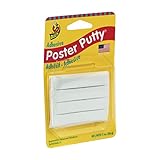 Duck Brand Removable/Reusable Poster Putty, 2-Ounce, White (1436911)