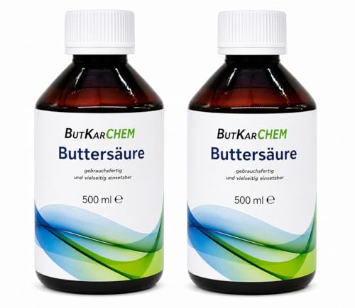 ButKarCHEM (1000ml) Buttersäure 24h SOFORT Versand Gebrauchsfertig von Karbid 24 (Varianten 500ml-11Ltr)(Artnr42605334) (1000ml)