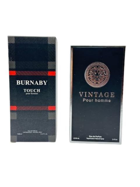 Miniatura 2 de Burnaby Touch Colonia para hombre y vintage pour Homme para hombre, 3.4 oz3.4 fl oz (nuestra impresión de Touch y Versase Pour Homme) Eau de Parfum,