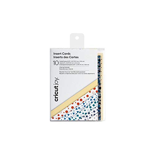 Cricut Joy Insert Cards - DIY greeting card for Baby Shower, Birthday, and Wedding - Charmed Sampler, 10 ct