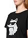 KARL LAGERFELD Paris Women's Sportswear Logo T-Shirt, Black, Medium