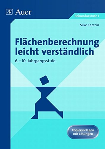 Flächenberechnung leicht verständlich: Mit Kopiervorlagen (6. bis 10