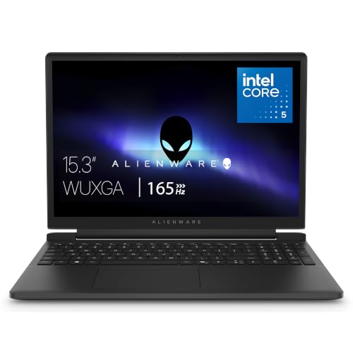 Notebook Gamer Alienware 15, 15,3' WUXGA 165Hz, Intel Core 5 210H, 8GB DDR5, 512GB SSD, NVIDIA GeForce RTX 3050 6GB, Windows 11 – DA15-C5210H-A10