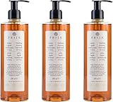 Prija Belebende Flüssigseife mit Ginseng - 3 Flaschen x 380 ml - Zur täglichen Verwendung - Natürliche und vegane Handseife - Dermatologisch getestet - Vegan freundlich.