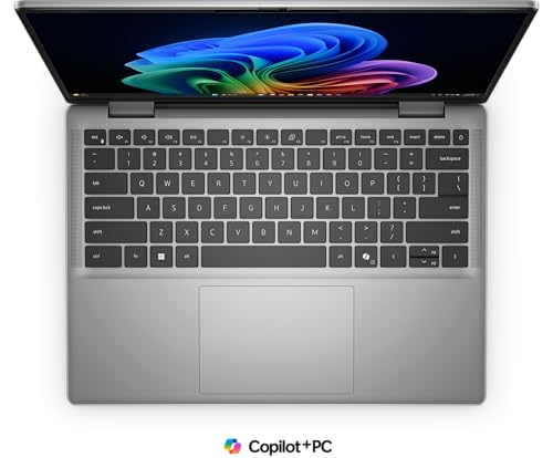 Image of Dell Latitude 7000 Copilot+PC Laptop 14 inch WQXGA IPS Display 12-Core Qualcomm Snapdragon X Elite X1E80100 16GB LPDDR5 2TB SSD Wi-Fi 7 Backlit Keyboard Fingerprint 1080p+IR Camera Win11 Home