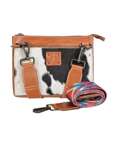 STS Ranchwear Womens Basic Bliss Lily Multi-Color Leather Crossbody Bag