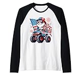 Photo Gallery cat monster truck 4 luglio trex american flag boys maglia con maniche raglan Photo Gallery cat monster truck 4 luglio trex american flag boys maglia con maniche raglan