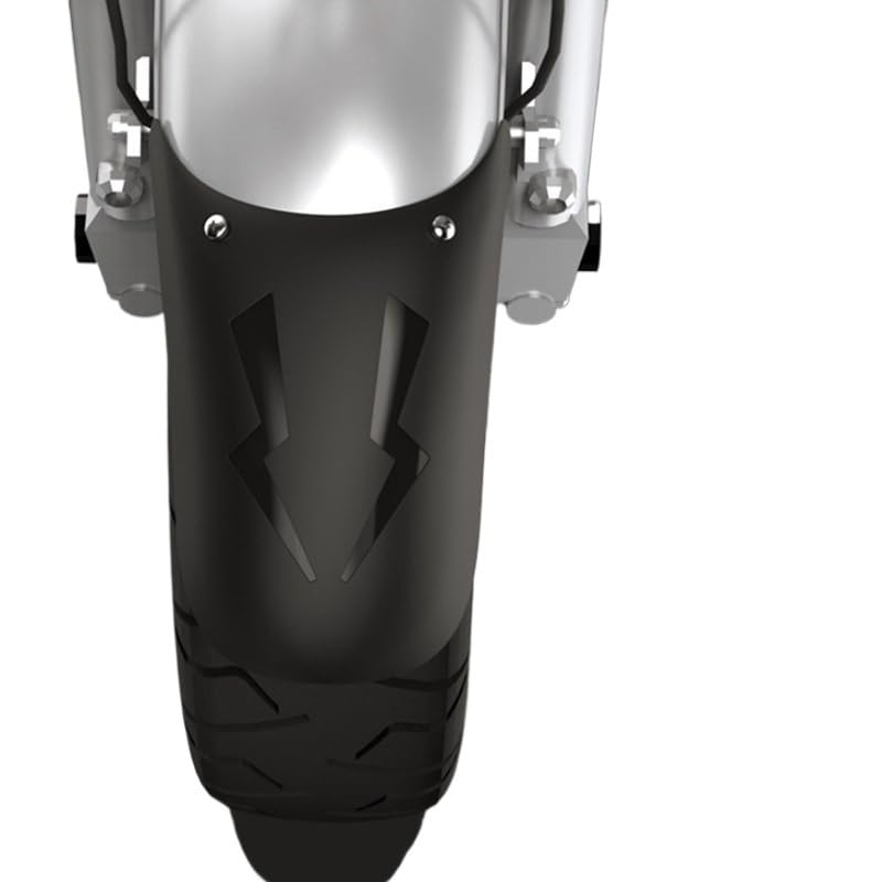 Garde-boue moto universel avec extension de roue allongée haute densité