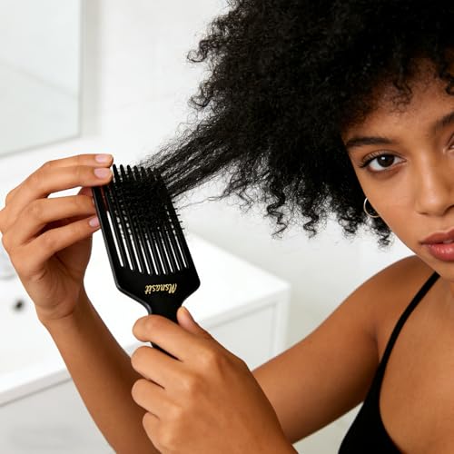Peine Afro para Pelo Rizado con Dientes Anchos miniatura 5