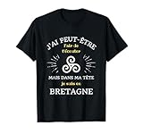 In meinem Kopf Bretagne Humor Bretonischer Mann breizh lustig T-Shirt In meinem Kopf Bret - www.hafentipp.de, Tipps für Segler