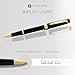 Cross Bailey Light Refillable Rollerball Pen Presented in a Everyday Gift Box - Medium Point, Black Ink, Polished Black