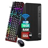 【Sécurité avancée Windows 11 Pro】 : cet ordinateur de bureau reconditionné équipé de Windows 11 Pro offre davantage de fonctionnalités et d'options de sécurité pour aider les utilisateurs à mieux protéger la sécurité de leurs données personnelles et professionnelles. Il démarre et se réactive rapidement, dispose de davantage de fonctionnalités de sécurité intégrées pour vous protéger, et peut être géré et configuré via des stratégies de groupe, ce qui facilite la gestion et le contrôle centralisés pour les utilisateurs professionnels. Il prend en charge plusieurs langues, notamment l'anglais, le français, l'espagnol, l'allemand, etc.