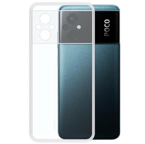 Image of COVERBLACK Rubber Back Cover for Mi Redmi 11Prime 4G - Transparent