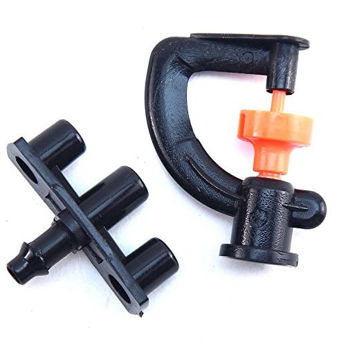 STORE99® and Inproted 10pcs 360 degree garden and irrigation micro