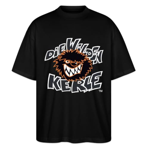Spreadshirt Die Wilden Kerle Logo Wild Oversize Unisex T-Shirt XL Schwarz
