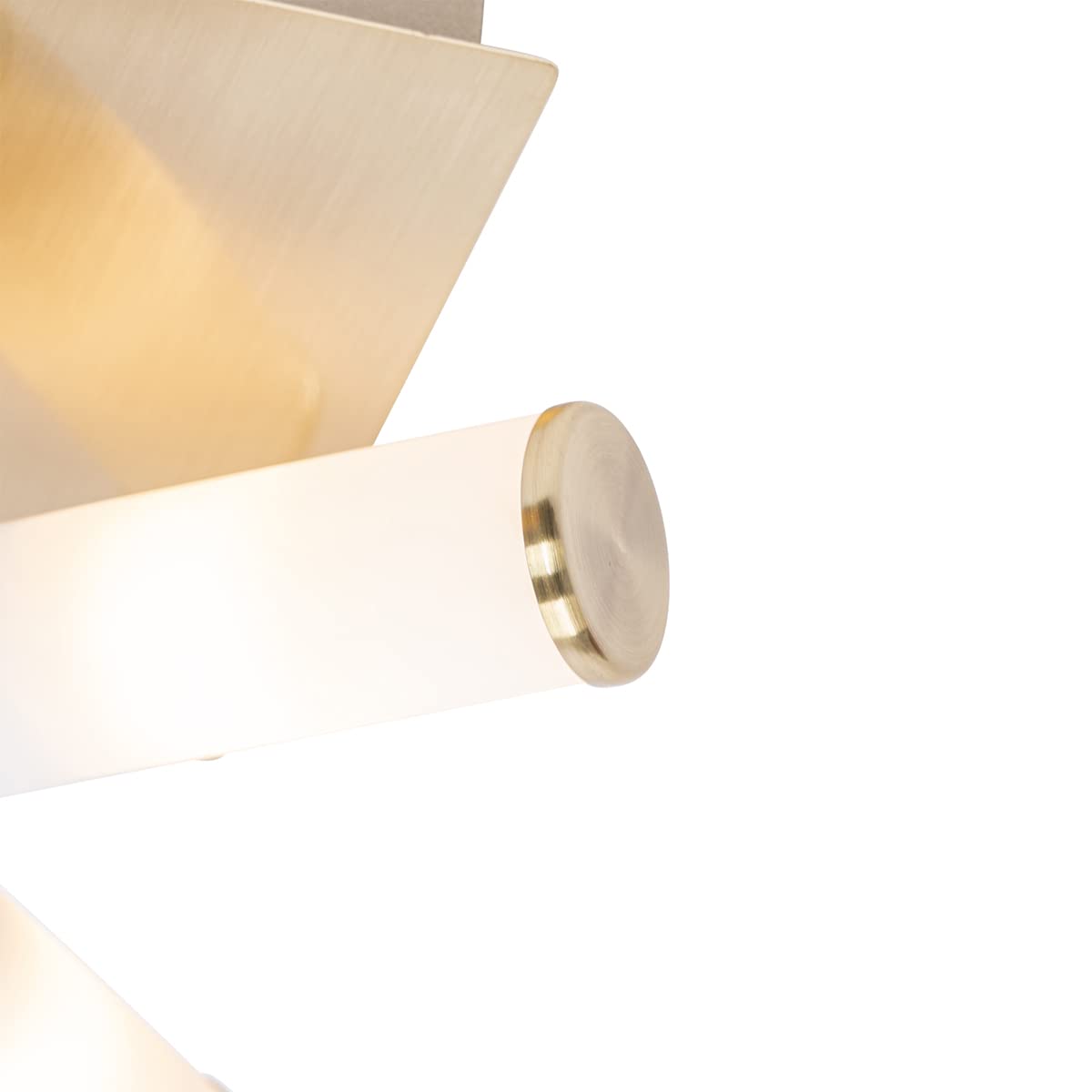 Qazqa bath - Lampada da soffitto Moderno - 4 luce - L 23 cm - Oro/Ottone - Moderno - Bagno