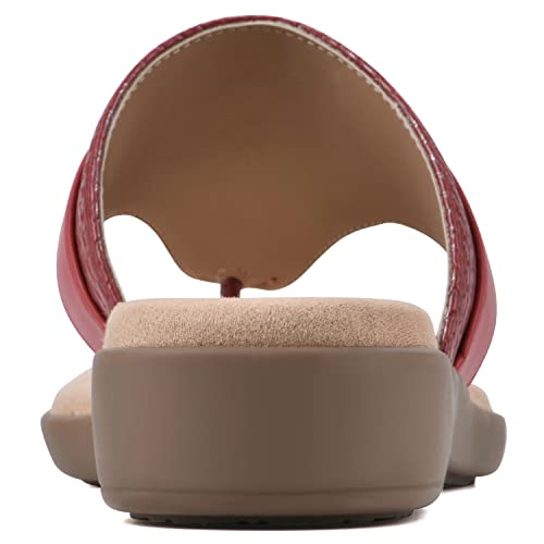 Image of CLIFFS BY WHITE MOUNTAIN Women's Benedict Mini Wedge Sandal