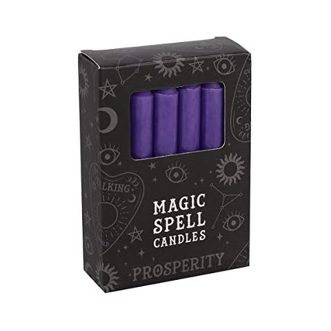 Grindstore Spell Candle, Purple, 10.3 x 7.3 x 2.5cms Cover