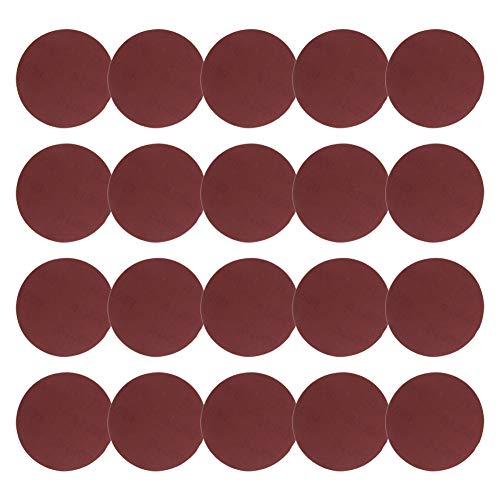 Utoolmart ディスクペーパー サンダー サンディングディスク サンドペーパー ダブルアクション マジック ペーパー 研磨 やすり 電動サンダー用 サンディングパット 木工用 ランダムアクションサンダー用 サンディング 研磨 サンダー用紙やすり丸型 #1000 工木工生地研磨用 4インチ 外径 100mm 25枚