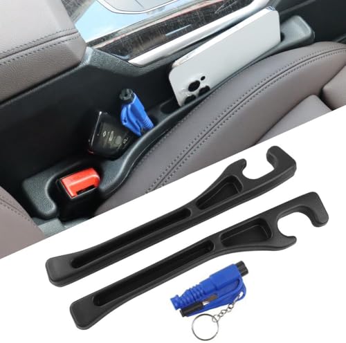 Image of 2PCS Car Seat Gap Filler,Anti-Drop Car Seat Crack Organizer