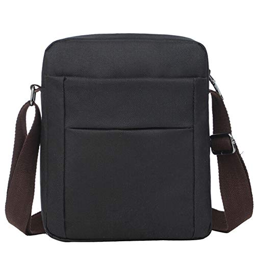 WEUIE Mens Vintage Canvas Retro Messenger Bag Cross-Body Bag Small Shoulder Bag Purse Daypacks Work Bag