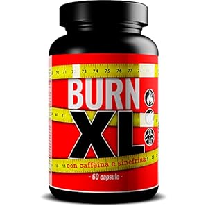 Dimagrante Forte Brucia Grassi Termogenico Con Caffeina E Sinefrina, Burn XL 60 Capsule Ad Effetto Drenante, Pillole Dimagranti Veloci E Efficaci Con Garcinia, Guaranà E Noce Di Cola