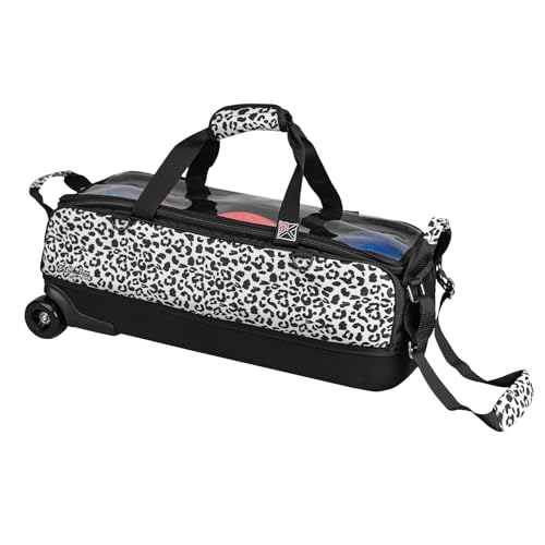 KR Strikeforce Dye Sub Slim Triple Tote - White Leopard