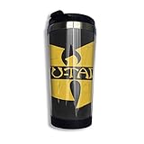 ANSHJ Wu Tang Clan Coffee Travel Mug Car Tumbler Cup Iced Tea Or Water Bottle Insulated Thermal Cup Stainless Steel for Hiking,Camping, Working & Traveling